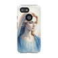 Beautiful Mary Phone Case, Tough Phone Case, Inspirational Tech Accessory, Gift for Her, Religious Phone Cover