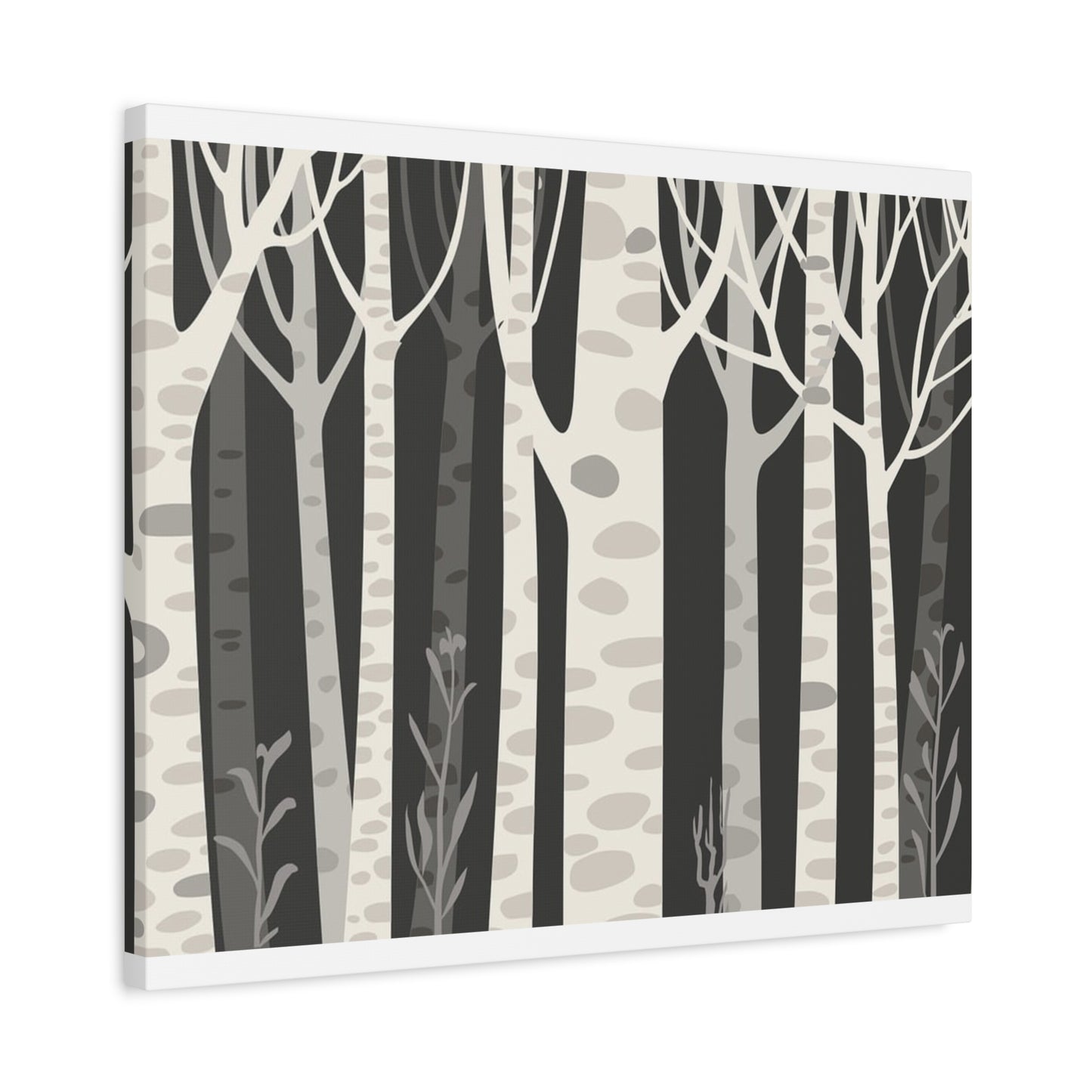 Matte Canvas, Stretched, 1.25" - Trees