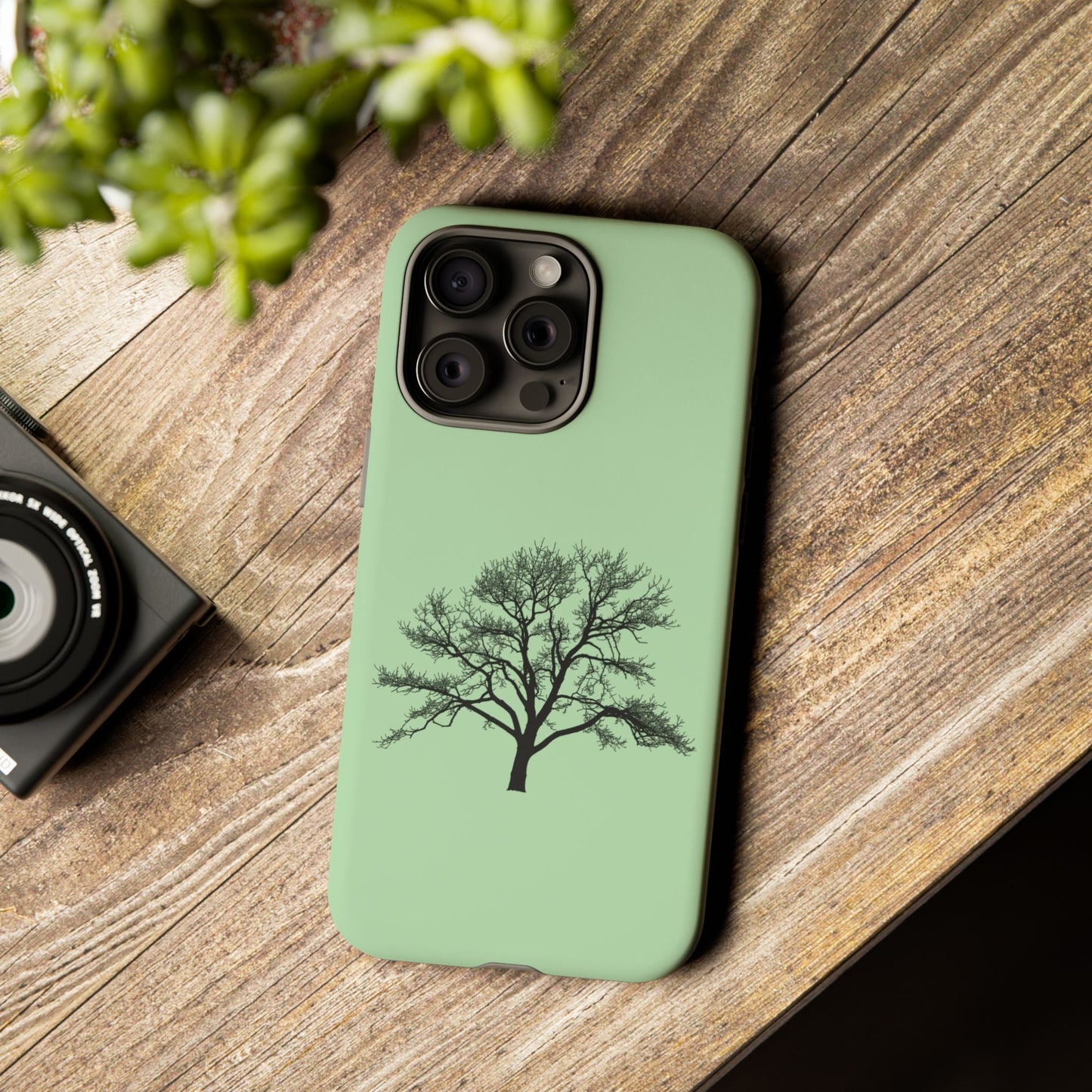 Minimalist Tree Phone Case, Nature-Inspired Phone Cover, Eco-Friendly Cell Phone Accessory, Perfect Gift for Nature Lovers