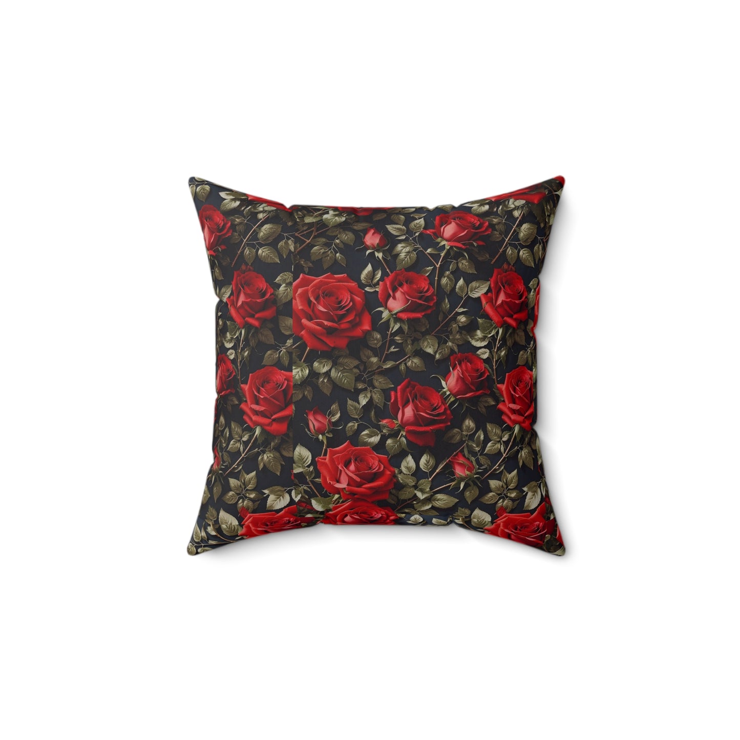 Elegant Floral Decorative Pillow, Rose Flower Cushion, Cozy Home Decor, Gift Idea for Weddings, Birthdays, Housewarming