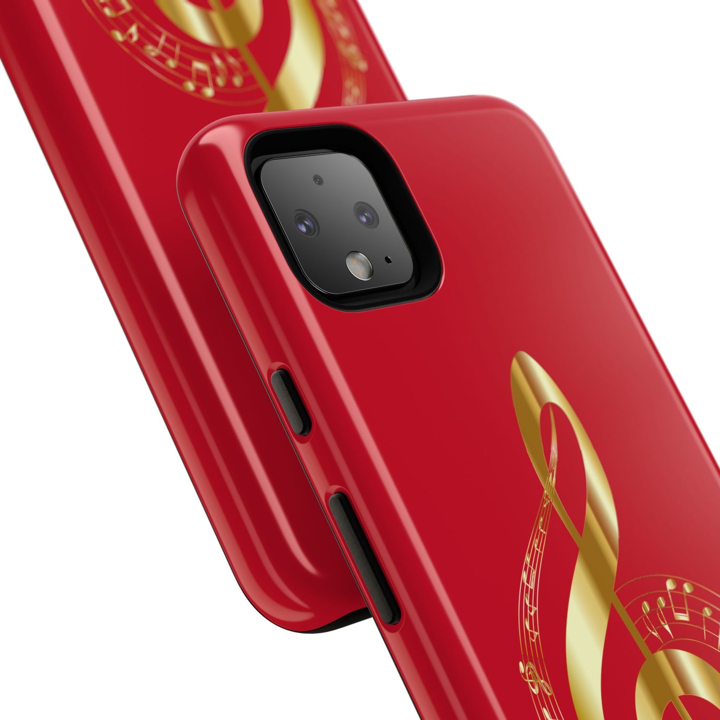 Tough Cases - Red Musical Note