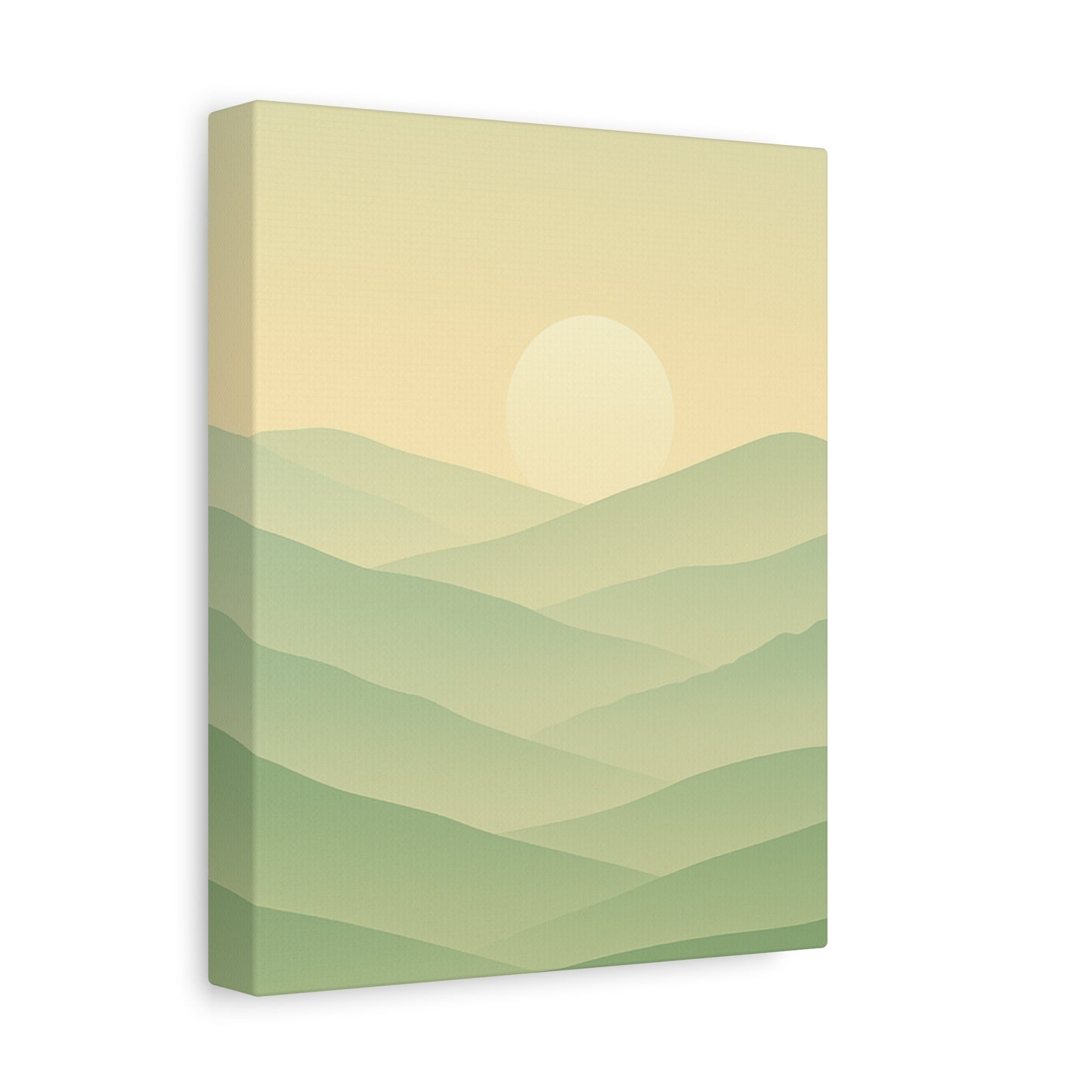 Matte Canvas, Stretched, 1.25" Sunset or Sunrise