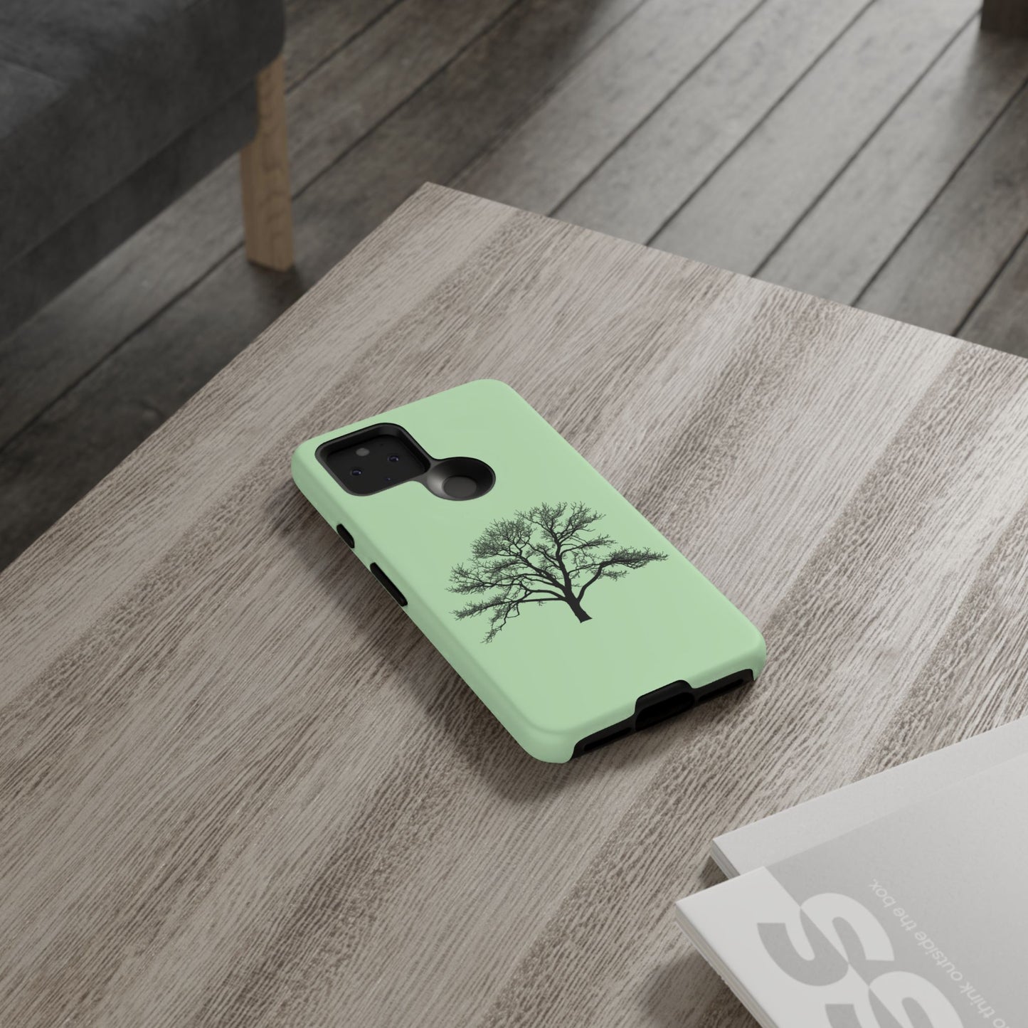 Minimalist Tree Phone Case, Nature-Inspired Phone Cover, Eco-Friendly Cell Phone Accessory, Perfect Gift for Nature Lovers