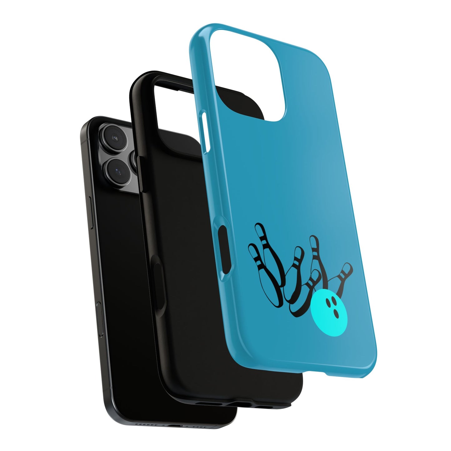 Bowling Phone Case, Tough Cases for Bowling Enthusiasts, Fun Gift for Bowlers, Unique Phone Accessory, Sports Themed Cases