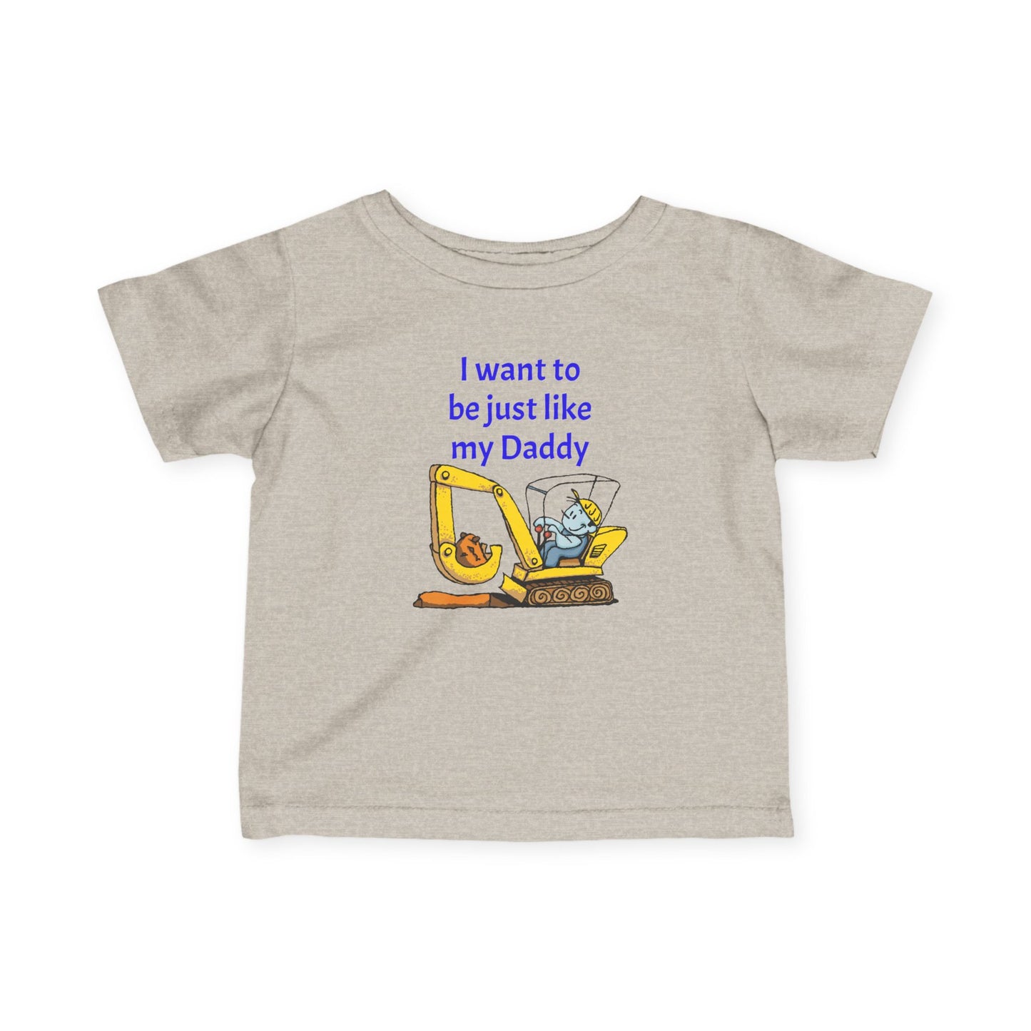 Daddy's Little Helper Infant Tee, Cute Baby Shirt, Toddler Gift, Father's Day Outfit, Family Matching Tee