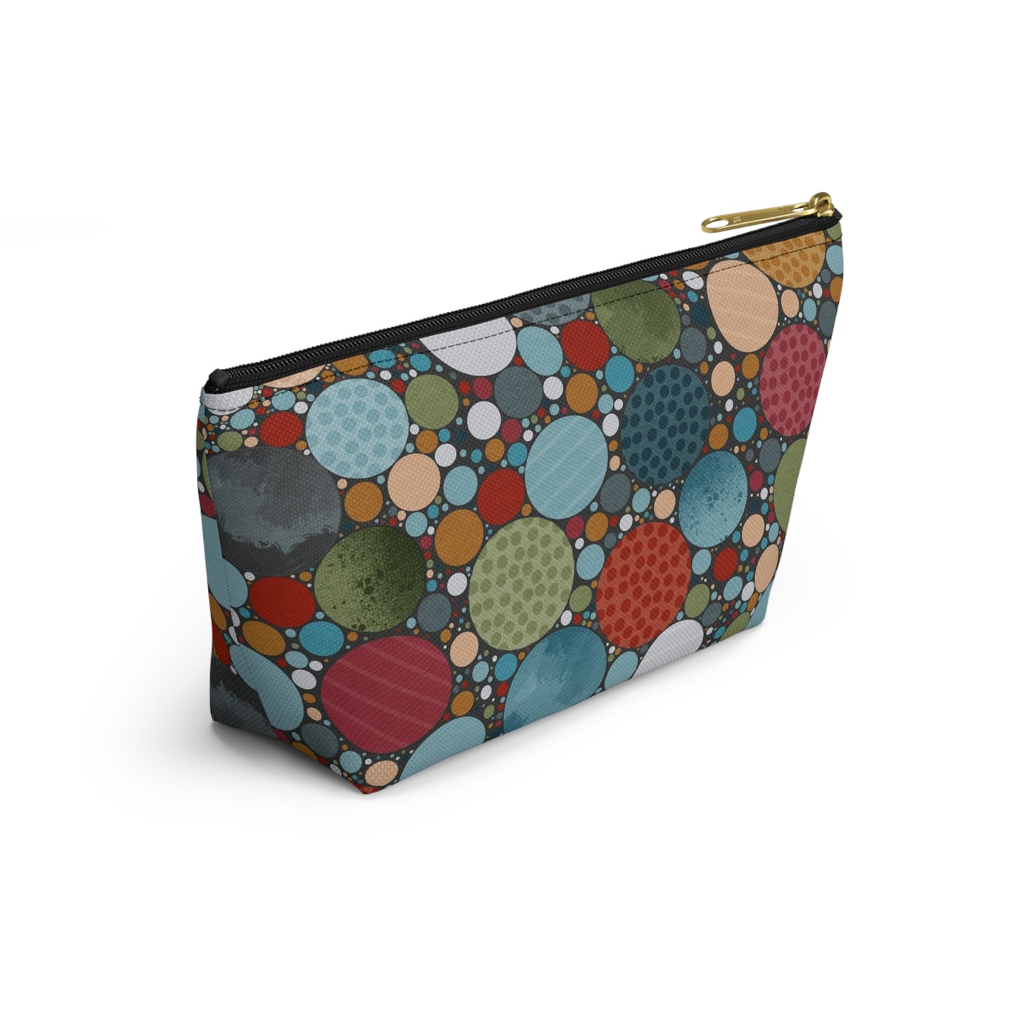 Colorful Polka Dot Accessory Pouch - Perfect for Travel, Makeup, Gifts, Organizing, and Everyday Use