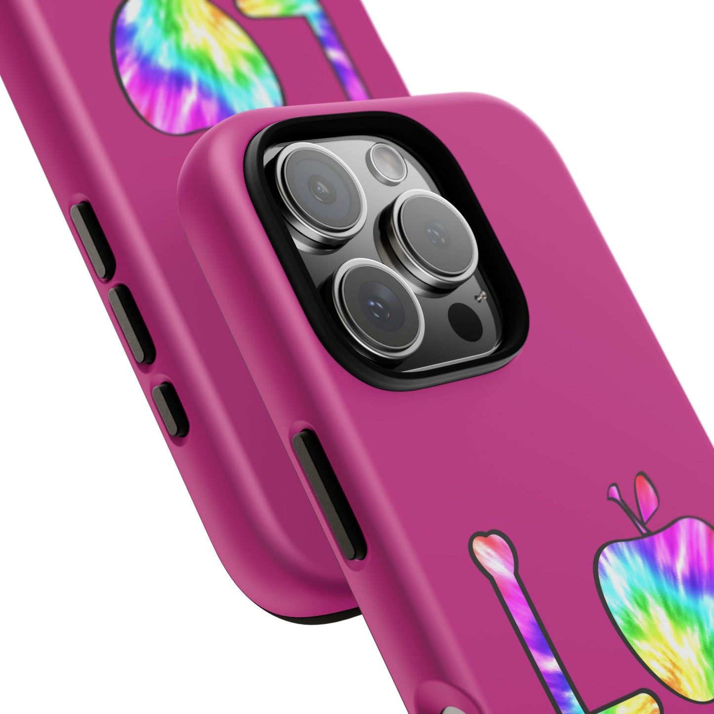 Colorful Love Phone Case, Tough Cases for iPhone, Cute Phone Accessory, Gift for Her, Summer Vibe Phone Cover