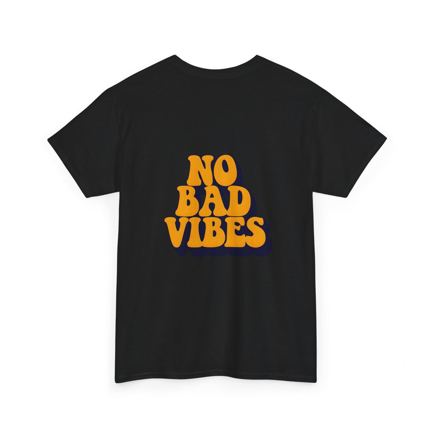 Good Vibes Only Unisex Heavy Cotton Tee, Casual Tee, Positive Message Shirt, Summer Fashion, Gift for Friends, Outdoor Wear