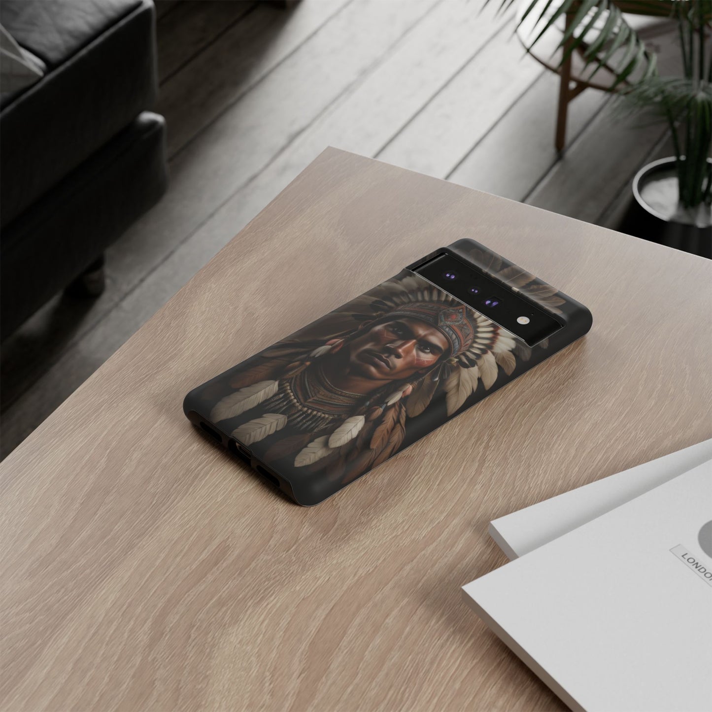 Native American Art Phone Case, Strong Culture Design, Unique Gift for Him or Her, Tough Cases, Customizable Protector, Tribal Style