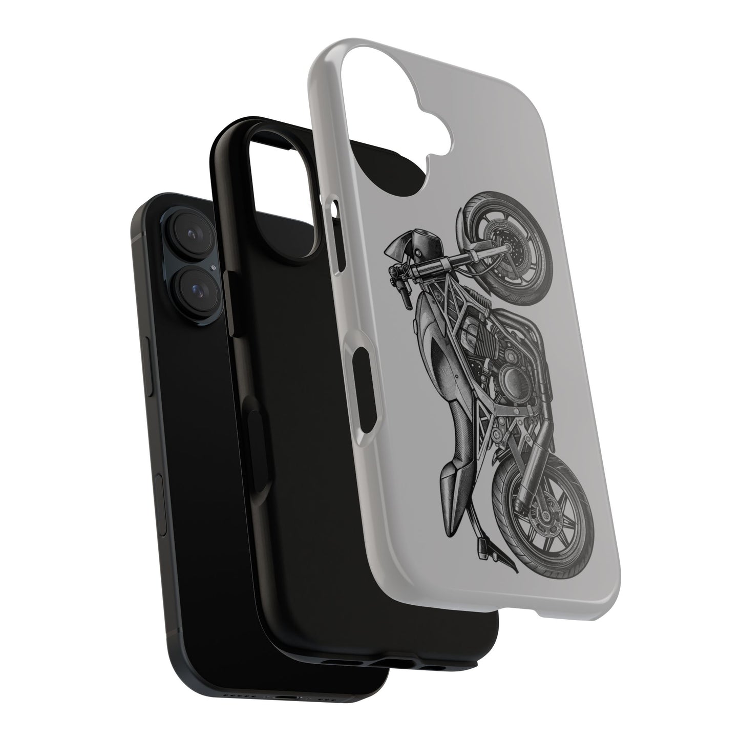 Motorcycle Phone Case - Tough Cases - Biker Gift, Motorcycle Lover, Custom Phone Cover, Unique Biker Accessory
