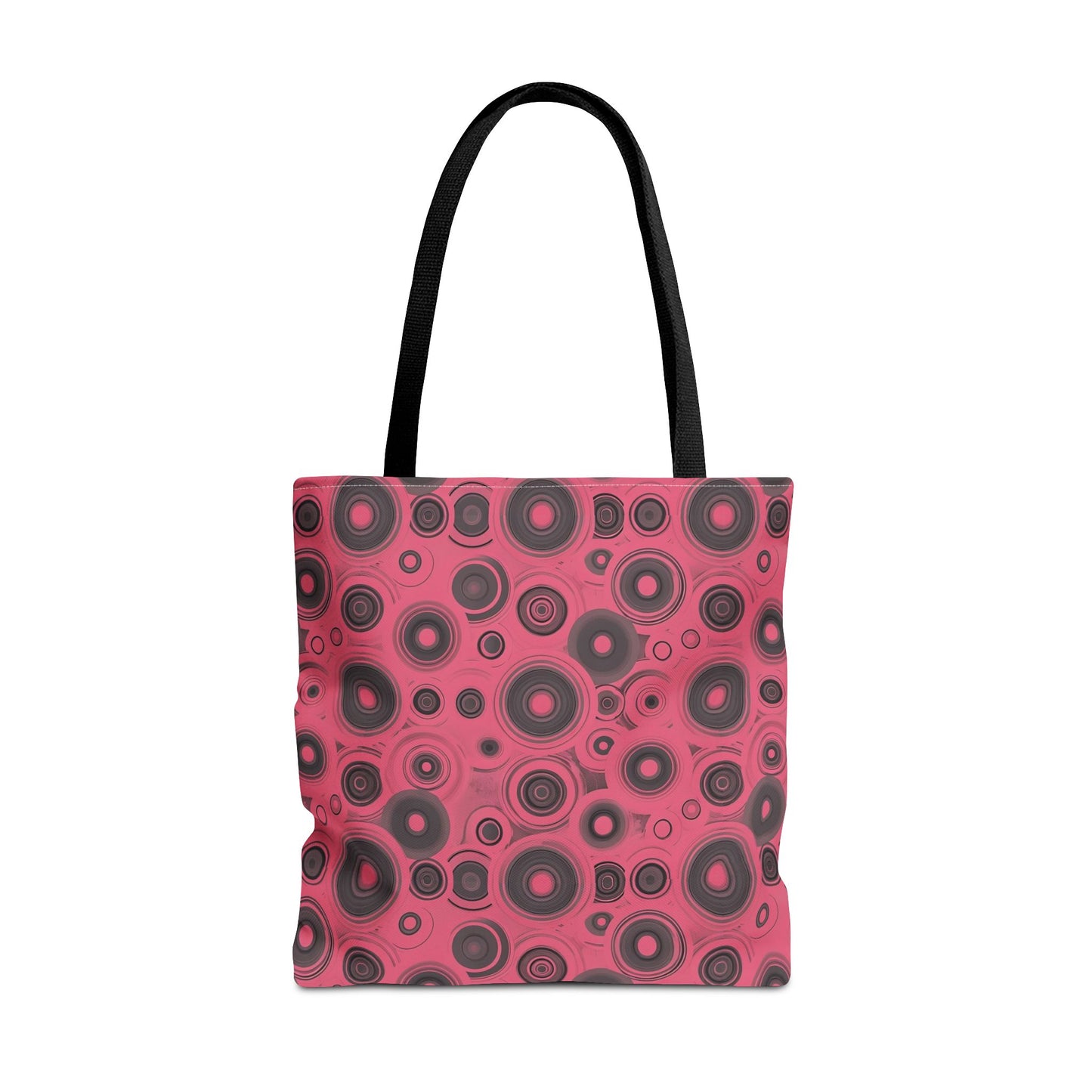 Colorful Retro Tote Bag, Stylish Beach Bag, Shopping Tote