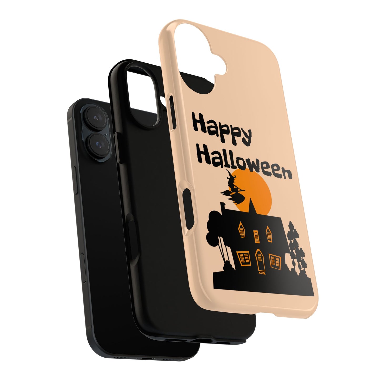 Halloween Phone Case, Spooky Mobile Cover, Tough Case for Phone, Witch Design, Fall Decor, Unique Gift for Halloween