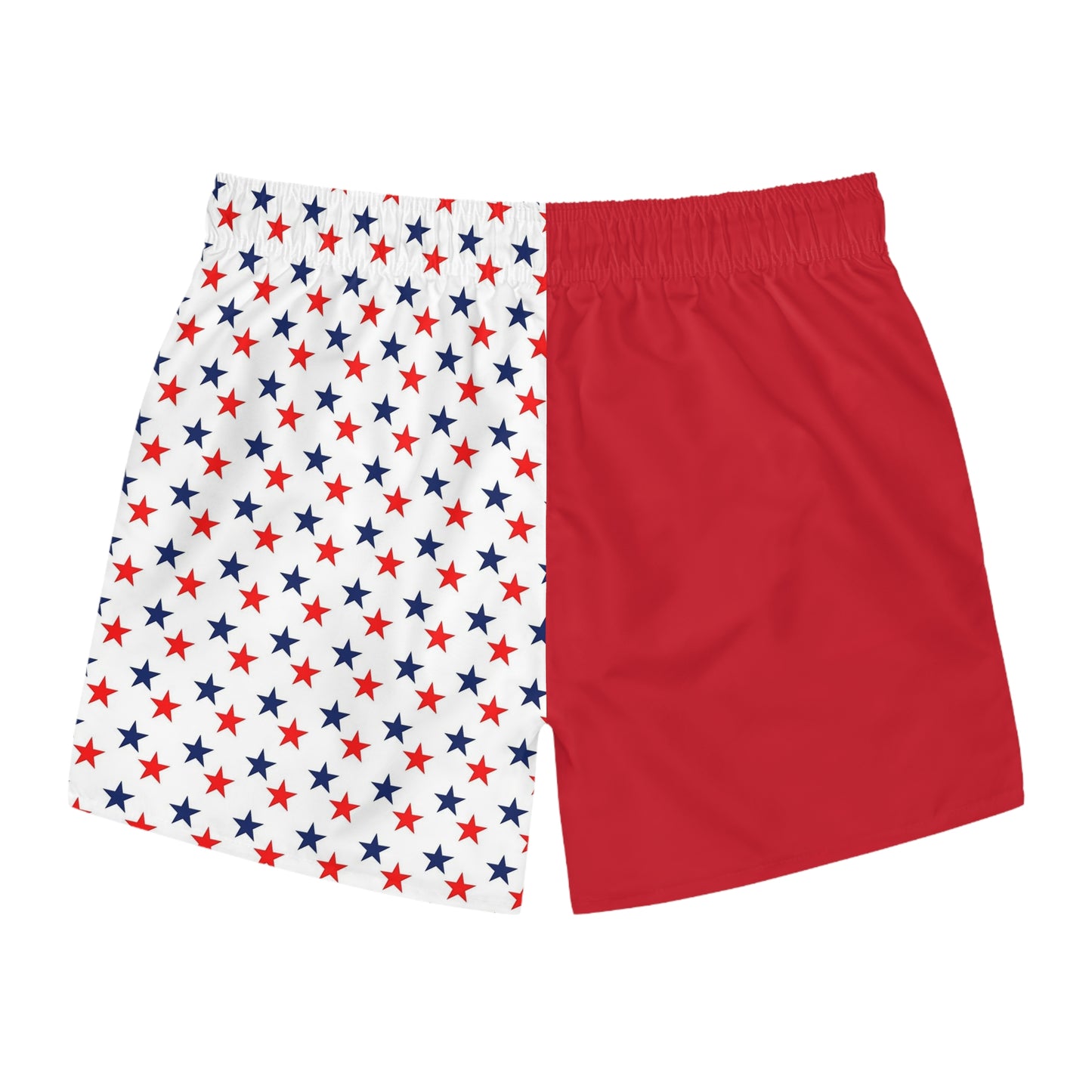 Patriotic Star Pattern Swim Trunks - Perfect for Summer Fun, Beach Days, Pool Parties, Fourth of July, Vacation Wear