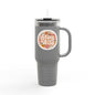 Stay Wild Floral 40oz Insulated Travel Mug