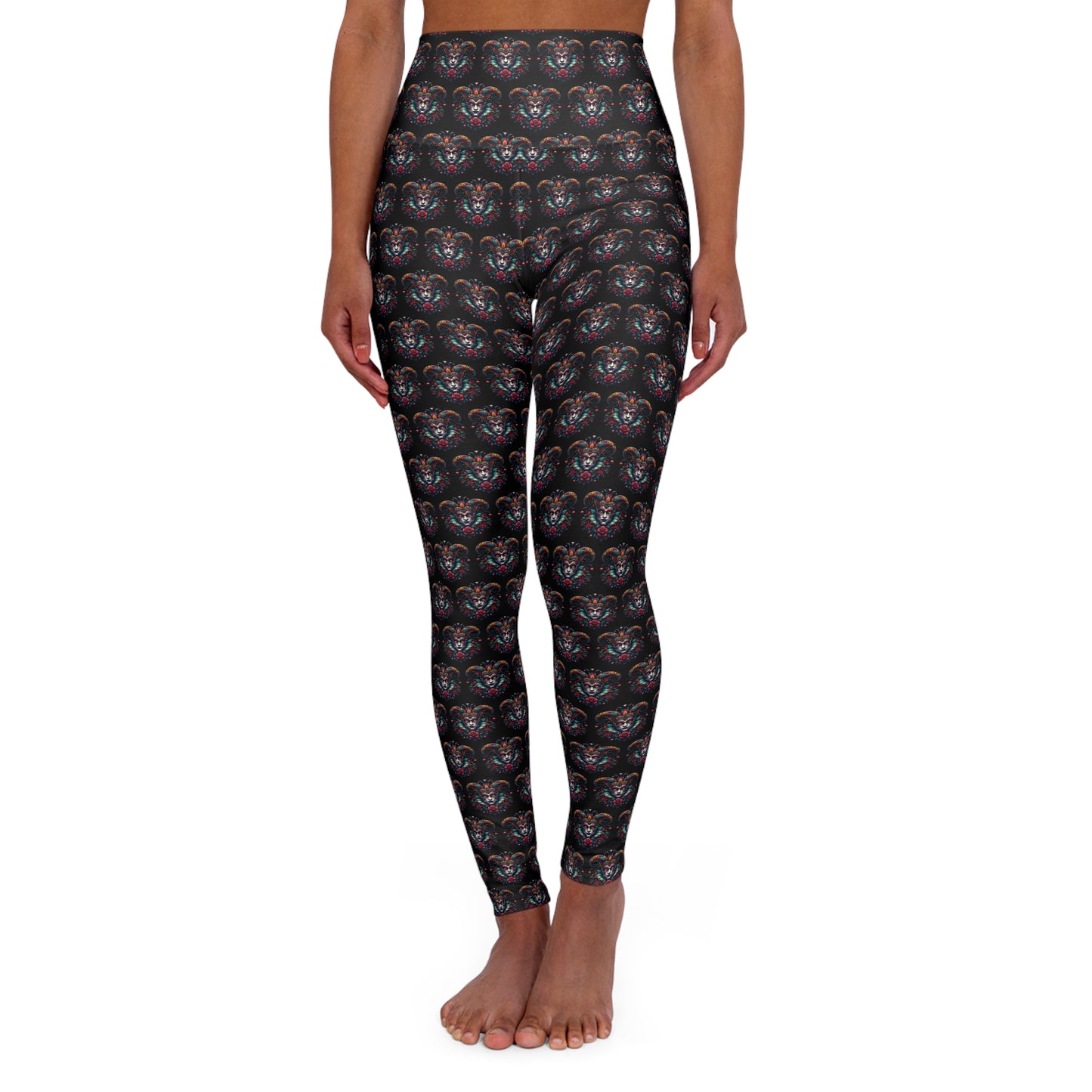 High Waisted Yoga Leggings with Unique Pattern, Perfect for Workouts, Yoga, Exercise, Sports Activities, Gifts for Fitness Enthusiasts