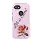 Roses & Positivity Phone Case - Floral Design, Life is Good, Tough Cases for Everyday Wear, Gift for Friends, Mother's Day, Spring [...]