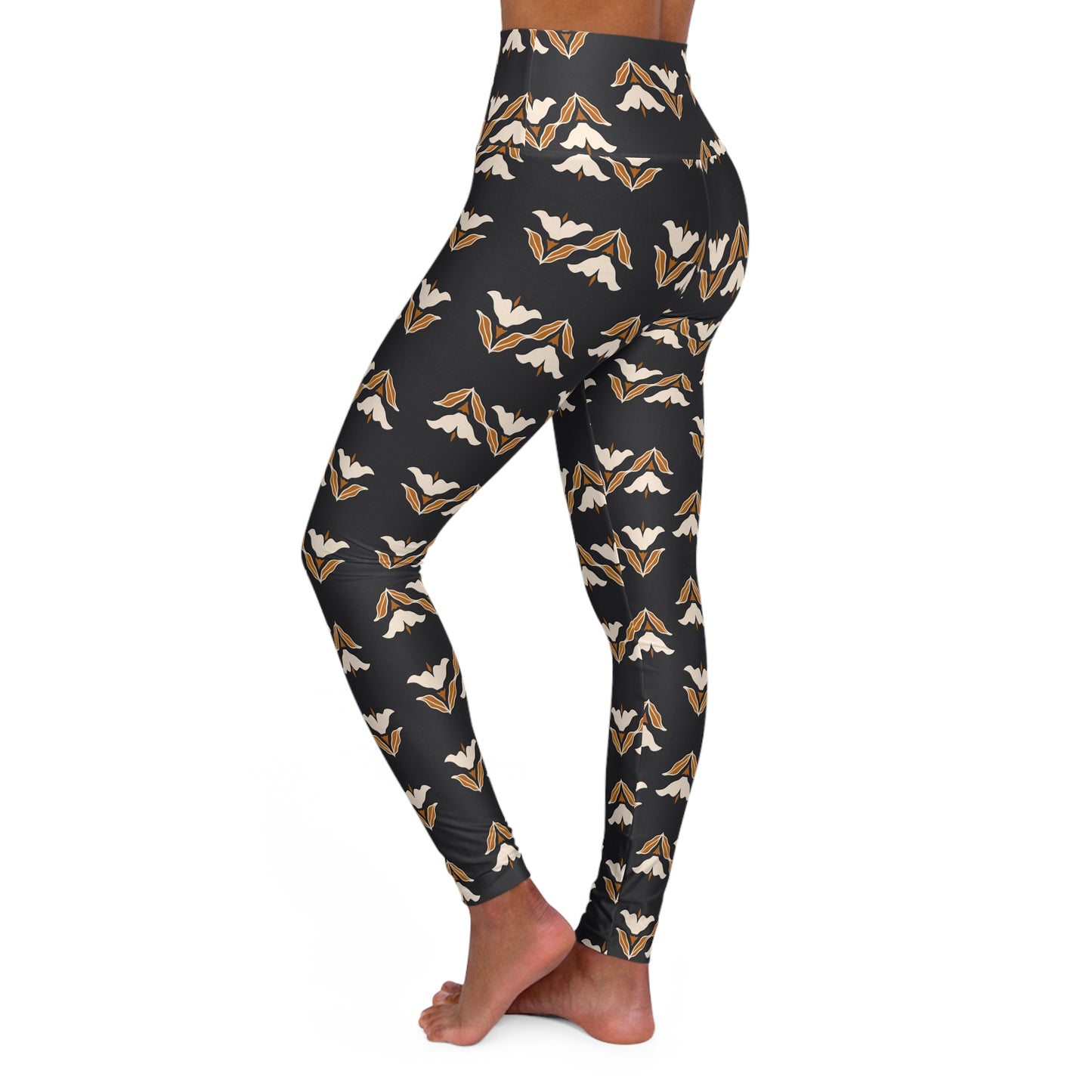 Stylish High Waisted Yoga Leggings, Workout Leggings, Fitness Apparel, Athletic Wear, Casual Fashion