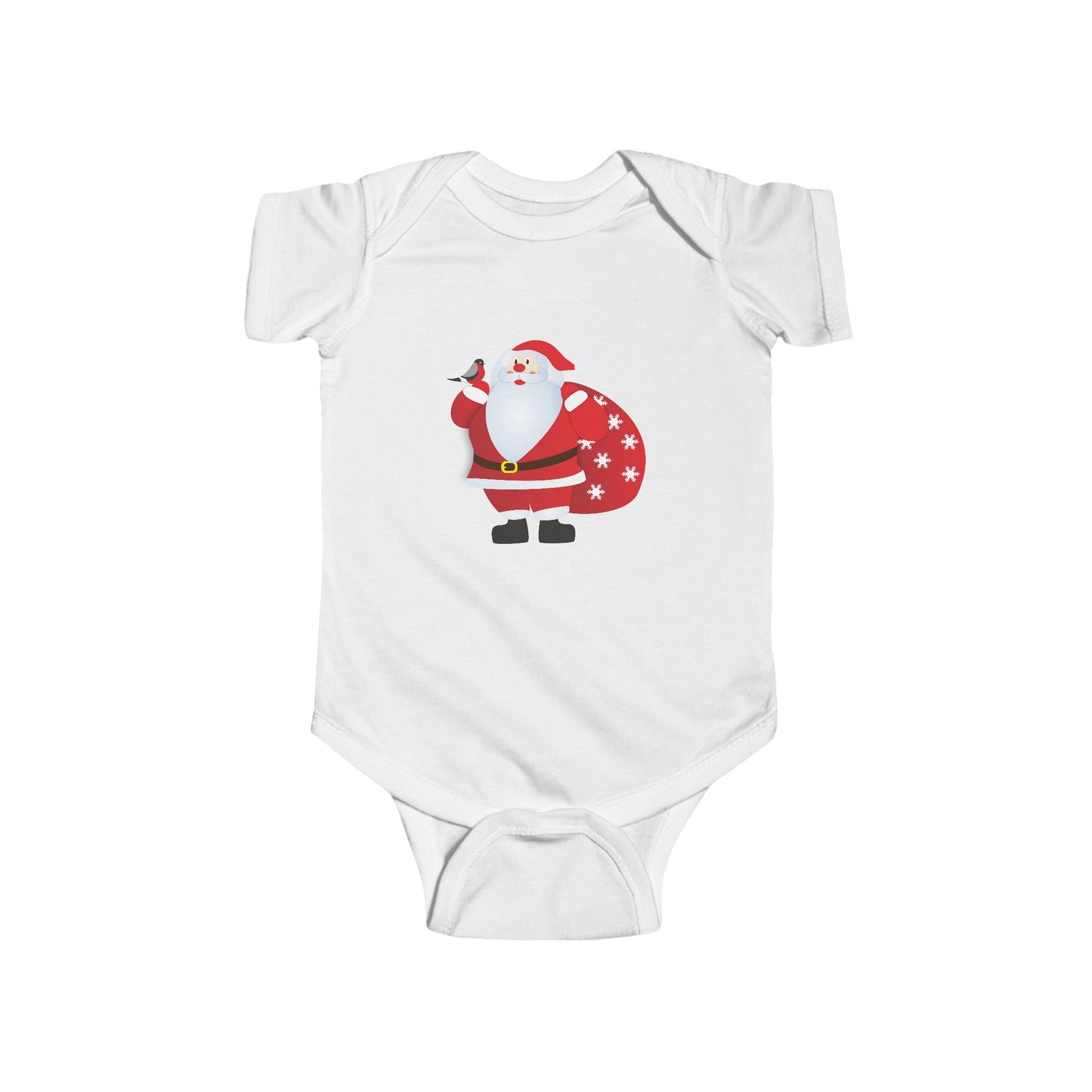 Santa's Little Helper Infant Bodysuit, Christmas Outfit, Holiday Baby Gift, Cute Baby Onesie, Newborn Apparel, Seasonal Wear
