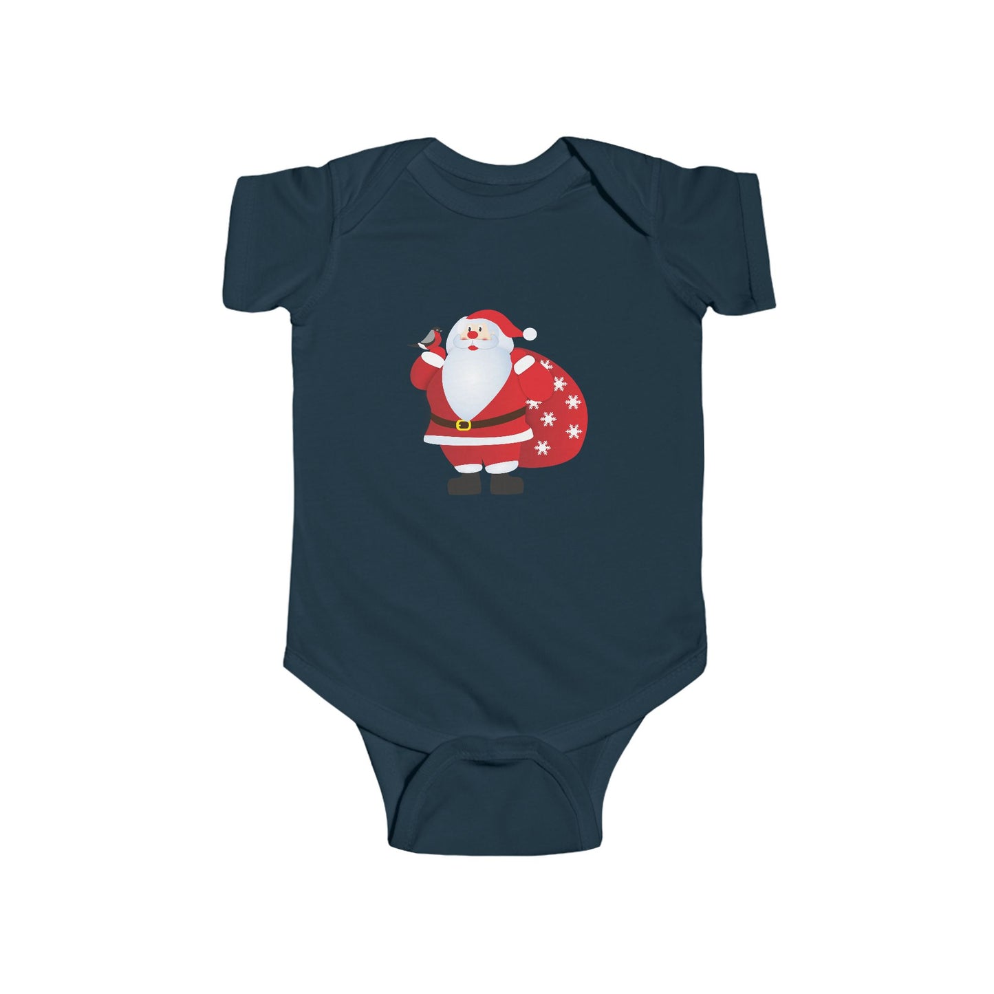 Santa's Little Helper Infant Bodysuit, Christmas Outfit, Holiday Baby Gift, Cute Baby Onesie, Newborn Apparel, Seasonal Wear