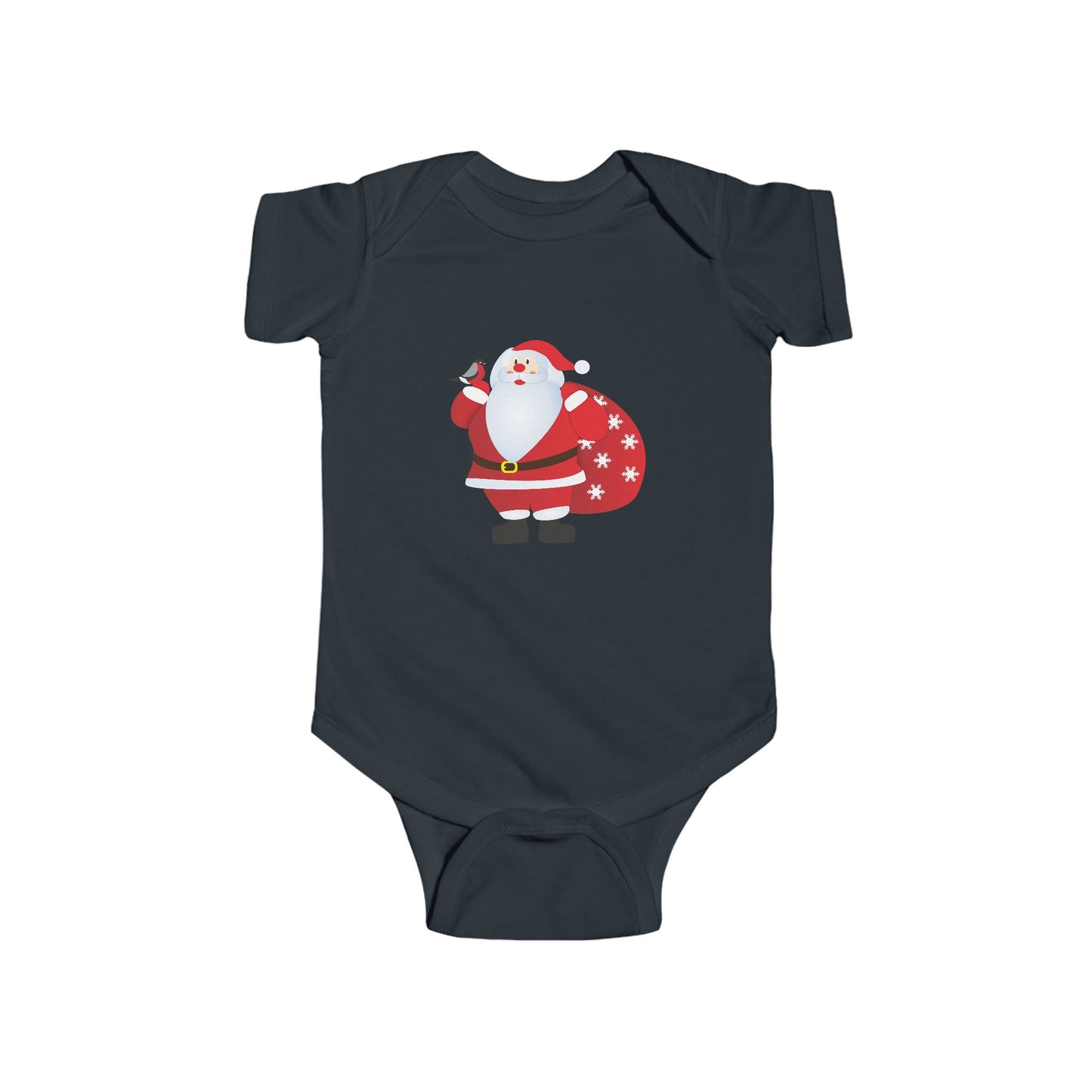 Santa's Little Helper Infant Bodysuit, Christmas Outfit, Holiday Baby Gift, Cute Baby Onesie, Newborn Apparel, Seasonal Wear