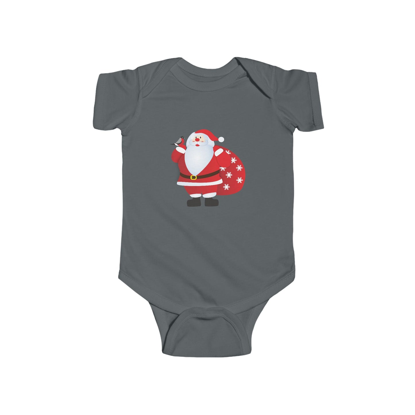 Santa's Little Helper Infant Bodysuit, Christmas Outfit, Holiday Baby Gift, Cute Baby Onesie, Newborn Apparel, Seasonal Wear