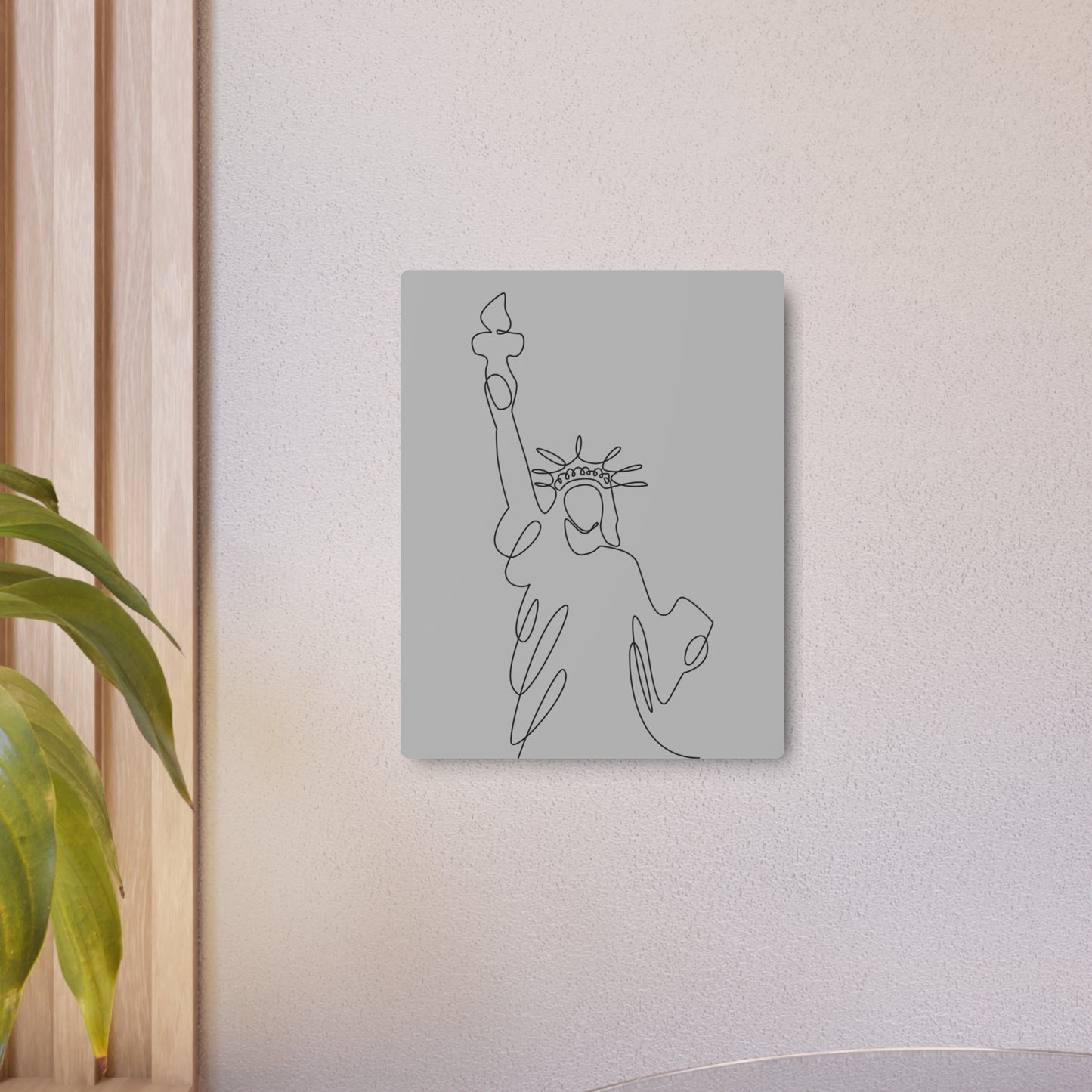 Statue of Liberty Metal Art Sign, Modern Wall Decor, Gift for Home, Office, or Independence Day, Minimalist Artwork, Unique [...]