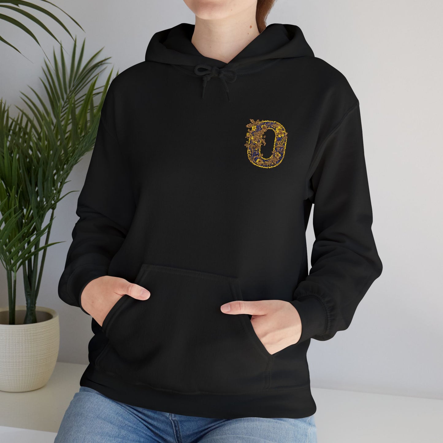 Unisex Heavy Blend™ Hooded Sweatshirt - Letter O
