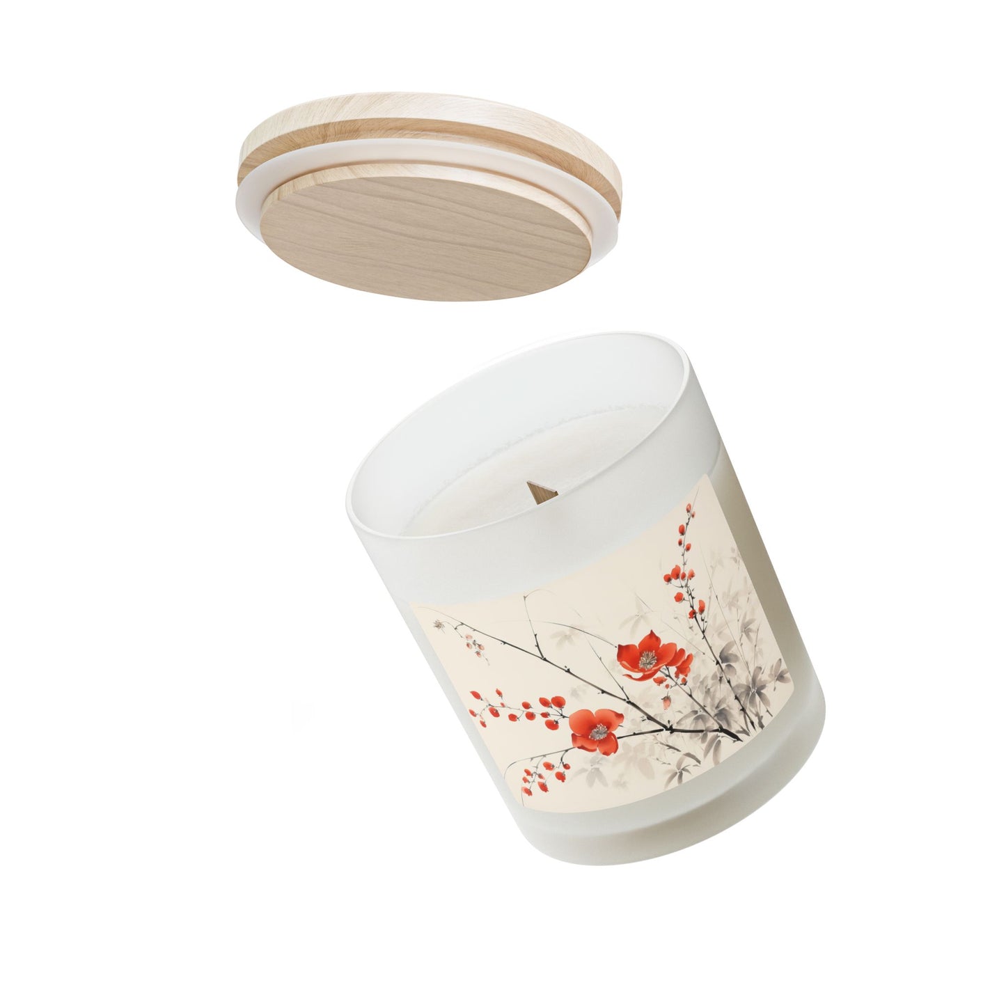 Tranquil Floral Candle, Aromatherapy, Home Decor, Gift for Her, Spa Day, Eco-Friendly