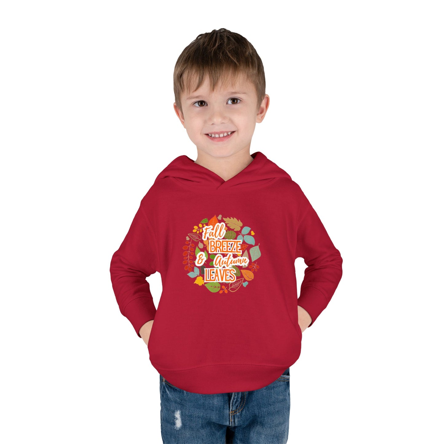 Cozy Fall Toddler Hoodie, Cute Pullover for Autumn, Kids' Fleece Sweatshirt, Perfect for Fall Celebrations, Adorable Gift Idea