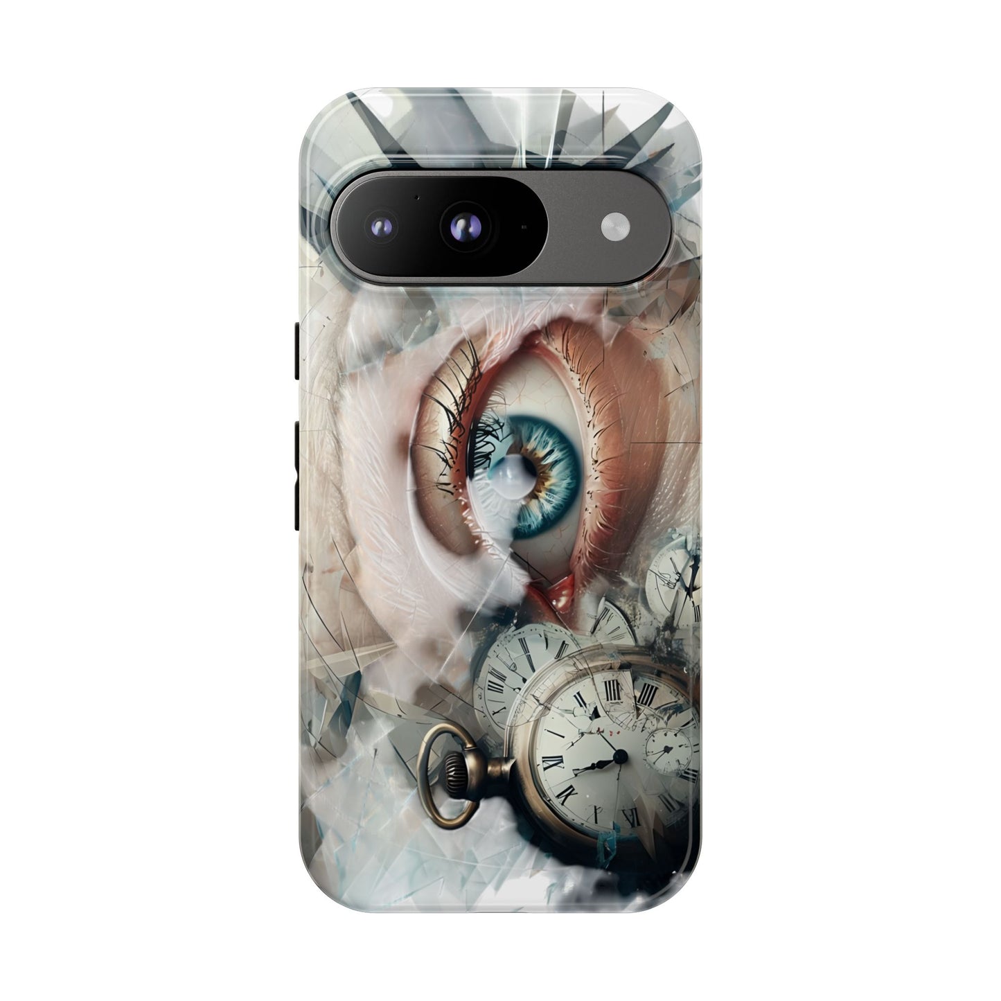 Artistic Eye Phone Case, Unique Smartphone Cover, Whimsical Gift for Art Lovers, Trendy Tech Accessory, Birthday Present, Holiday Gift
