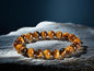 Triple Protection Tigers Eye Black Obsidian and Hematite Beaded Bracelets for Men Women Natural Stone Crystal Beads Bracelet