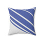 Stylish Blue Stripe Pillow, Modern Home Decor, Cozy Living Room, Decorative Cushion, Gift for Housewarming, Summer Vibes