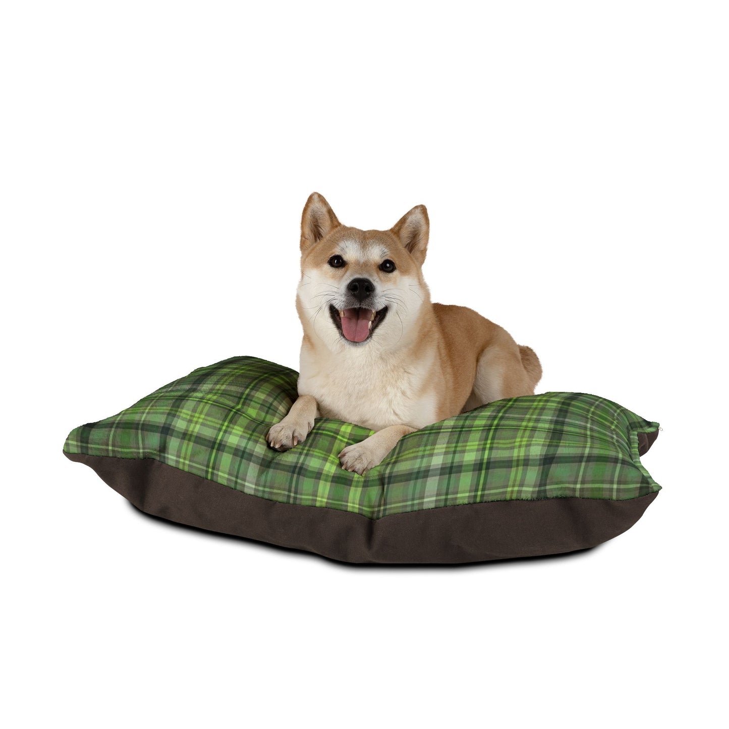 Plaid Pet Bed for Cozy Pets, Dog Bed, Cat Bed, Cute Animal Decor, Holiday Gift for Pet Lovers