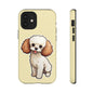 Cute Dog Phone Case, Pet Lover Gift, Custom Phone Cover, Cartoon Dog Case, Durable Phone Accessory