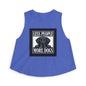 Less People More Dogs Crop Top – Cute Black Lab Graphic Tank for Dog Lovers