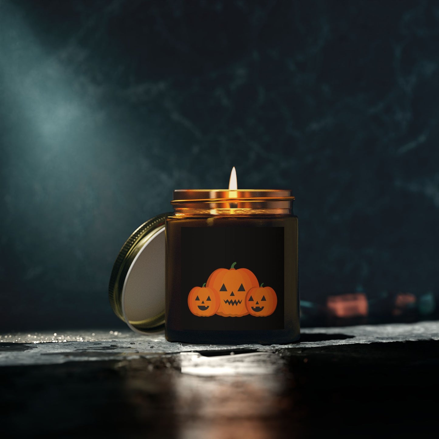 Pumpkin Scented Candle, Fall Decor, Halloween Gift, Cozy Home Fragrance, Autumn Candle, Candle for Pumpkin Lovers