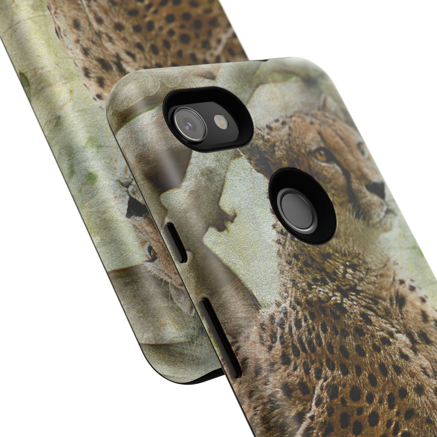Cheetah Phone Case, Tough Cases, Animal Lover Gift, Wildlife Protection, Eco-Friendly Mobile Cover, Unique Phone Accessory