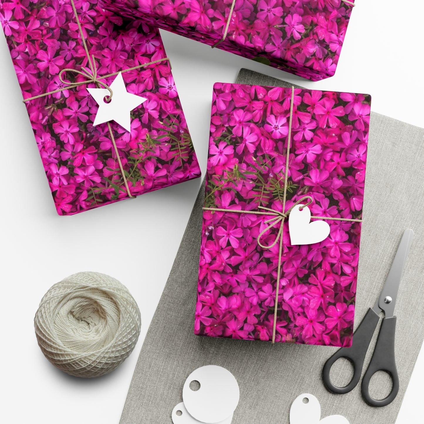Vibrant Floral Gift Wrap Paper - Perfect for All Occasions, Birthday, Holiday,