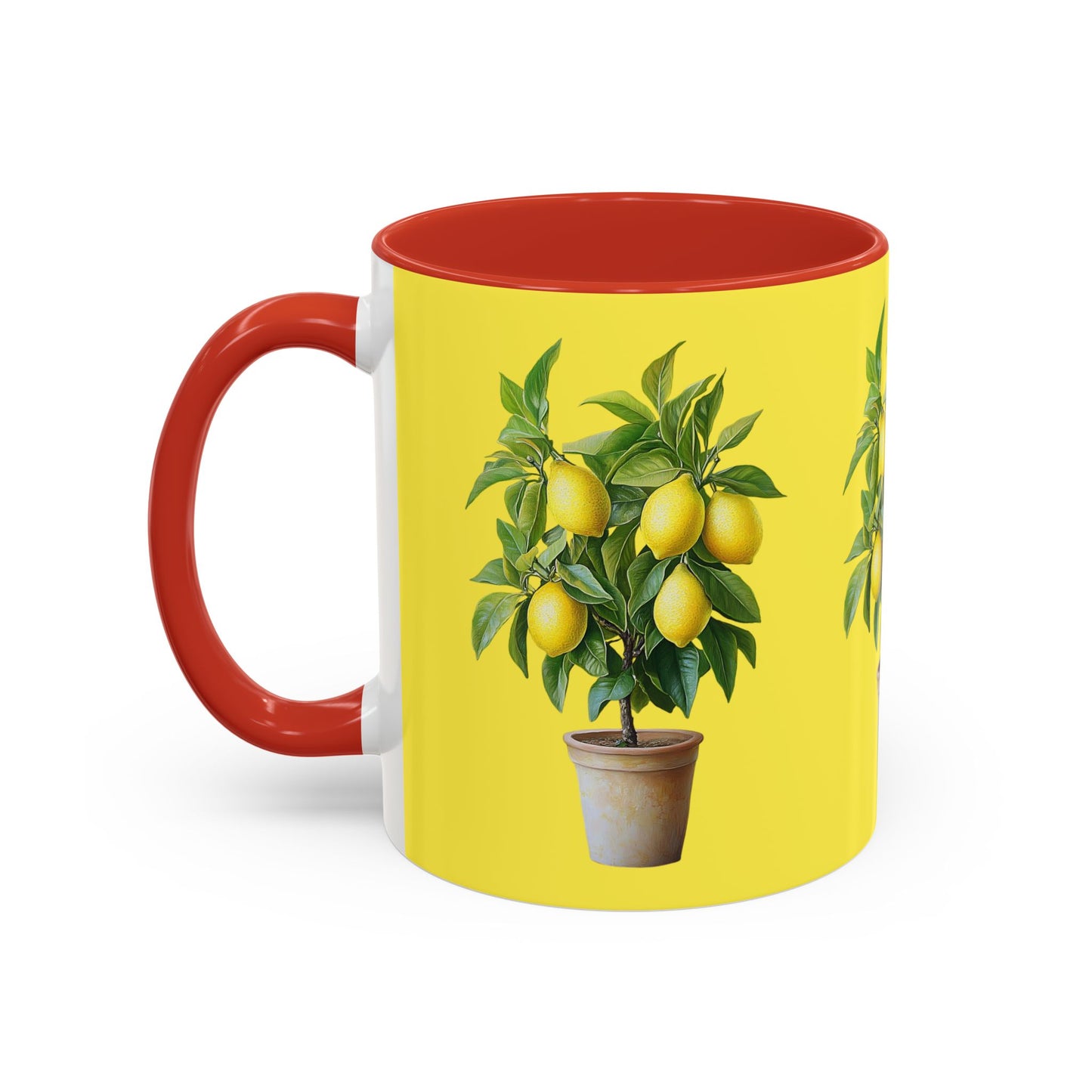 Lemon Tree Accent Coffee Mug - Cheerful Gift for Garden Lovers, Unique Kitchen Decor, Spring Celebration, Housewarming Present, [...]
