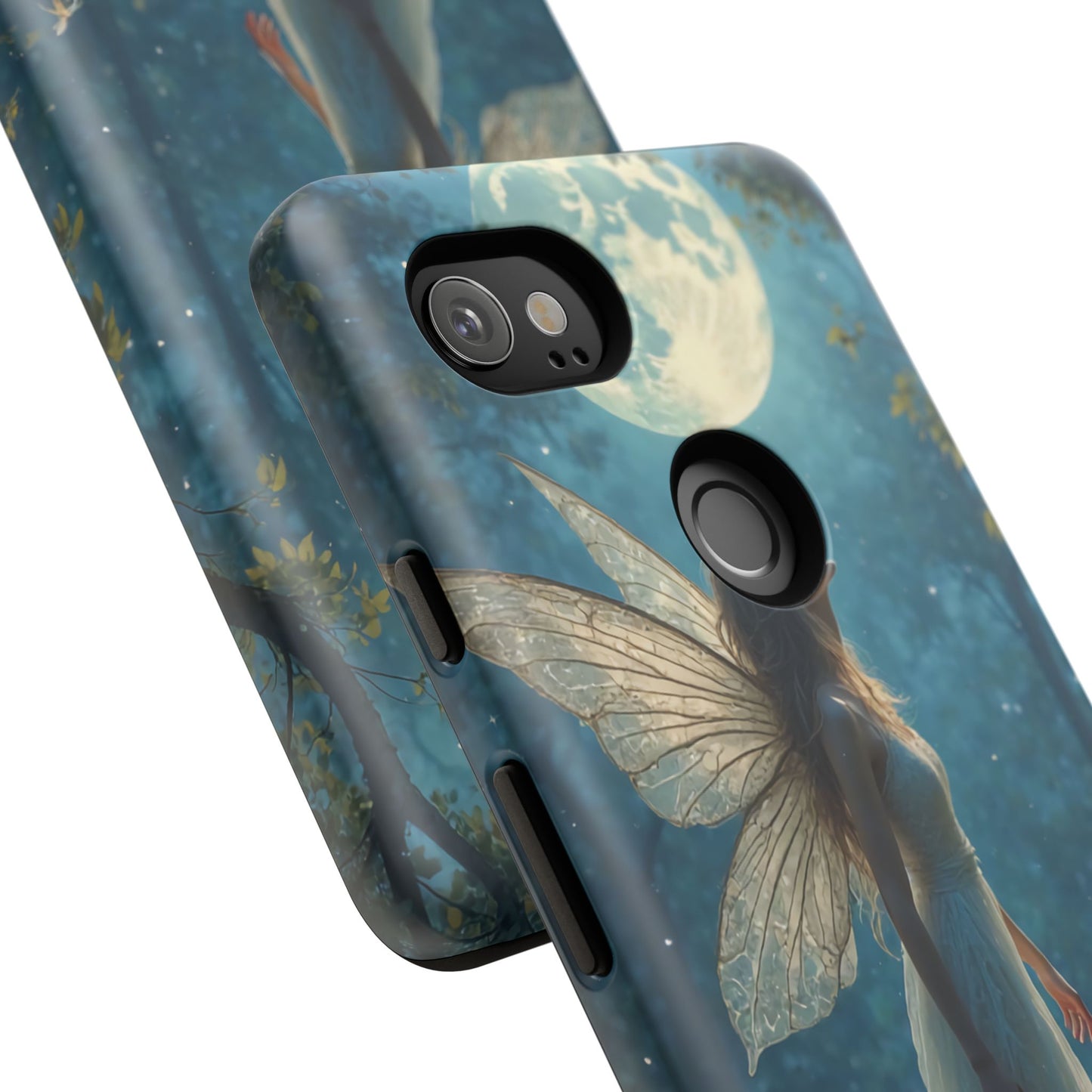 Fairy Moon Phone Case | Tough Cases for Nature Lovers, Fantasy Gift, Boho Phone Accessory, Ethereal Aesthetic, Magical Design