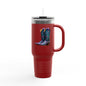 Insulated Travel Mug, 40oz - Cowboy boots