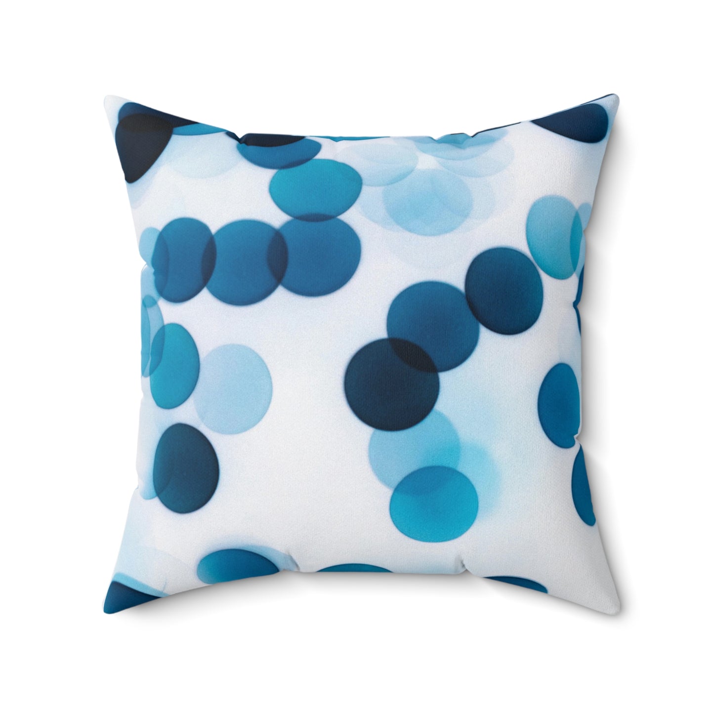 Modern Abstract Dot Design Pillow - Cozy Home Decor, Blue and White Accent Cushion, Bohemian Home Accessory, Unique Gift Idea, Contemporary