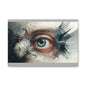 Surreal Canvas Wall Art, Eye with Vintage Clock