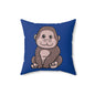 Cute Gorilla Decorative Pillow, Animal