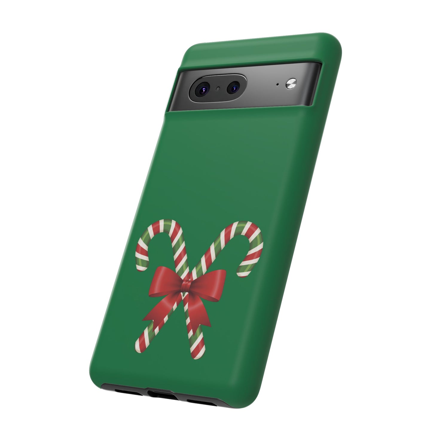 Candy Cane Phone Case: Holiday Spirit, Festive Gift, Cute Accessories, Christmas Decor, Seasonal Style