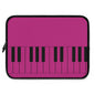 Piano Keys Laptop Sleeve | Music Lover's Case, Gifts for Musicians, Tech Accessories, Piano Decor, Stylish Computer Sleeves