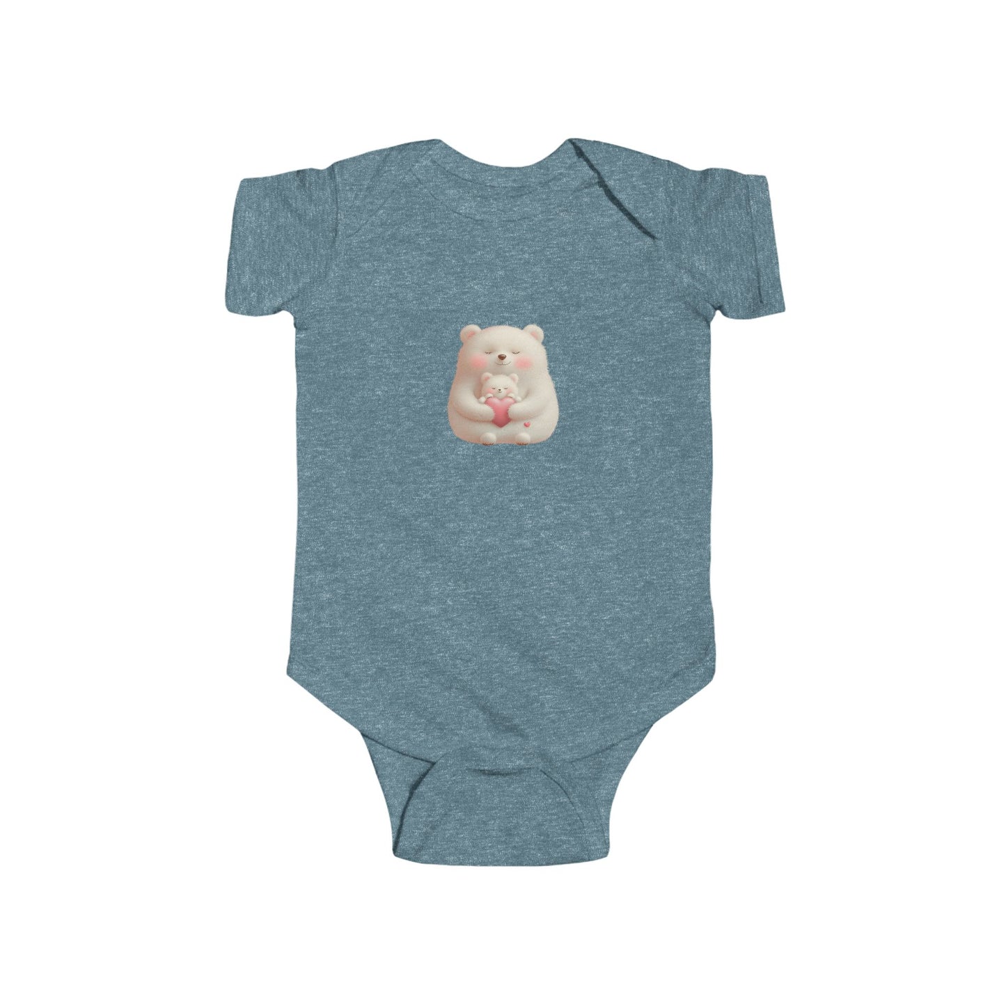 Cute Bear Infant Bodysuit, Baby Onesie, Newborn Gift, Cute Animal Outfit, Soft Cotton Baby Clothes, Baby Shower Gift