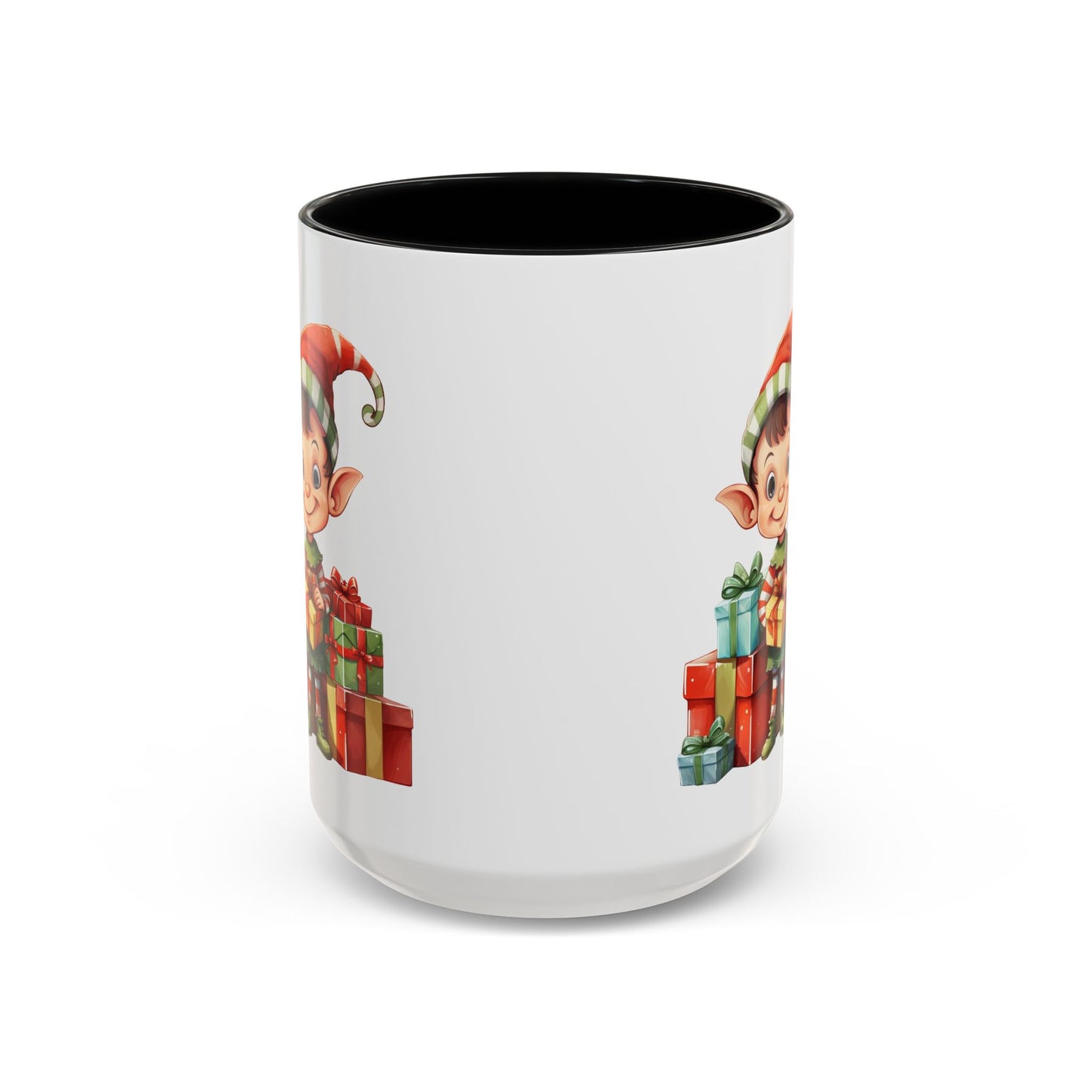 Holiday Elf Coffee Mug - Festive Gift Mug, Christmas Decor, Cute Elf Mug, Coffee Lover Gift, Winter Holiday Drinkware