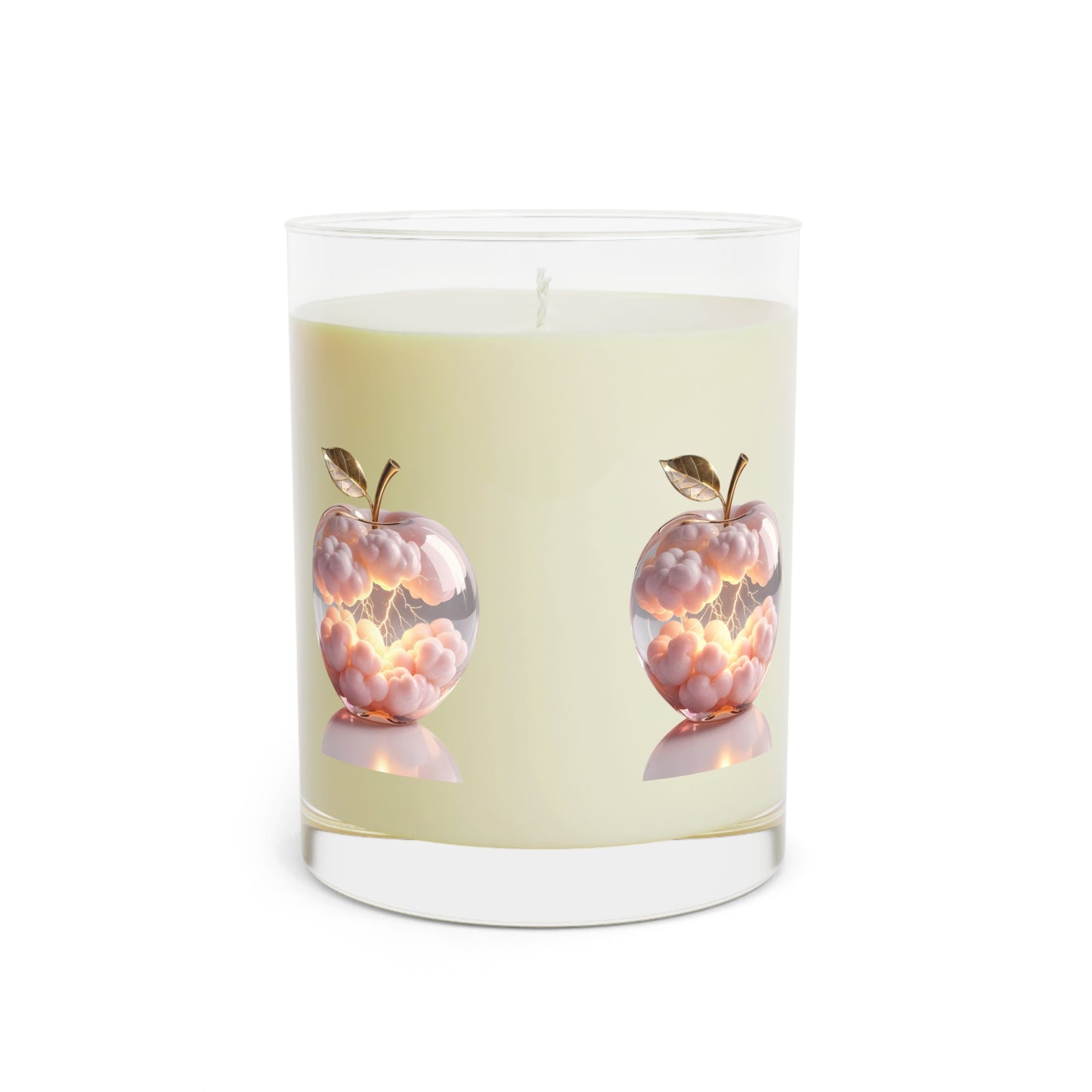 Apple Cloud Scented Candle - Cozy Atmosphere, Relaxing Gift for Home, Aromatherapy Decor, Fall & Winter Fragrance
