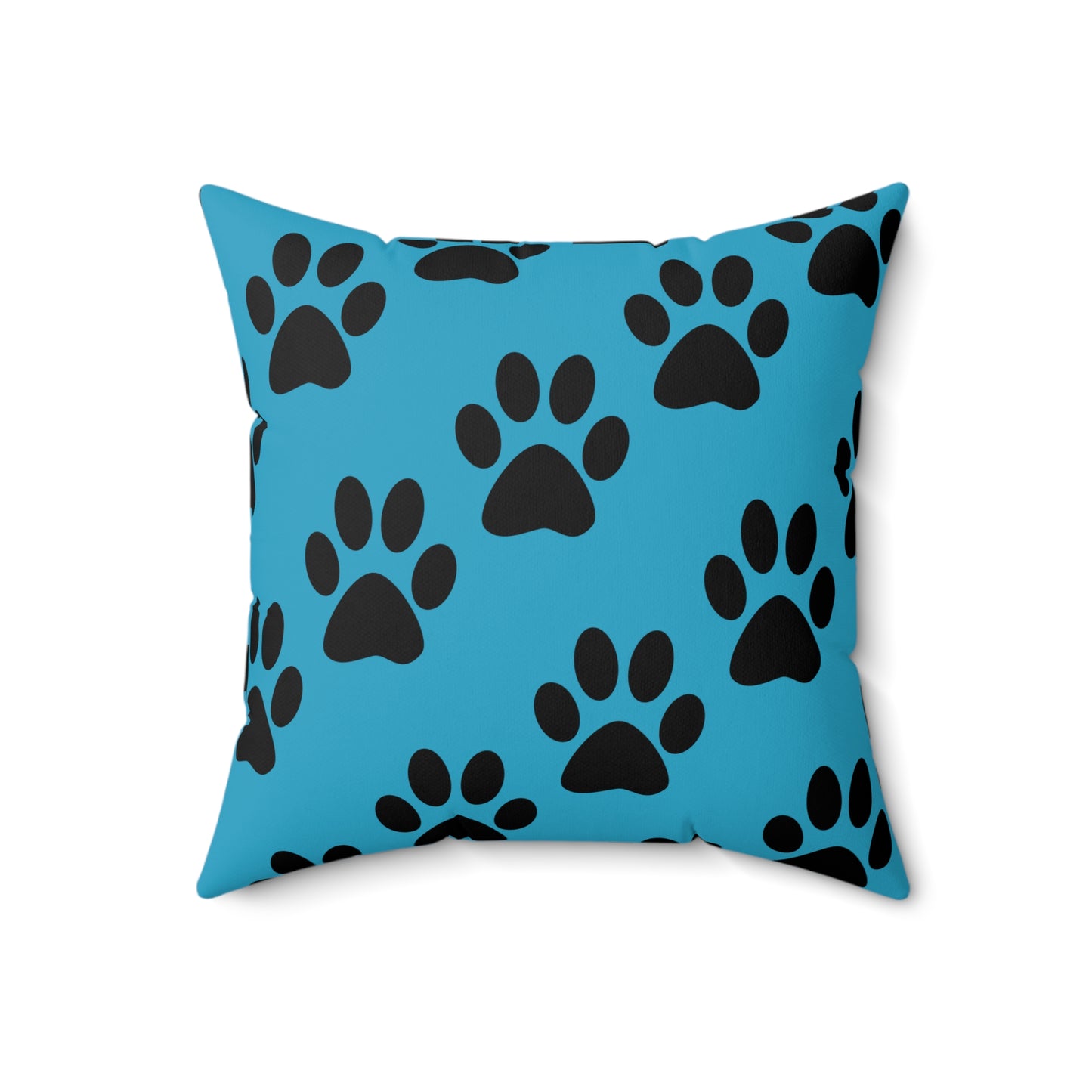 Pet Lover's Decorative Pillow, Dog Paw Print Accent Cushion, Cozy Pet Themed Home Decor, Gift for Dog Owners, Animal Lover's Pillow